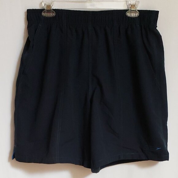 Speedo - Mens Navy Blue Swim Shorts. Size Large - Picture 1 of 7